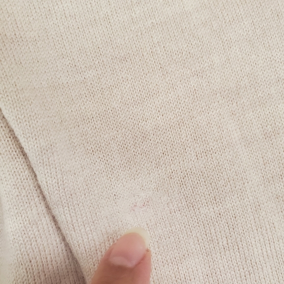 Stile Di Vita Women's 100% Merino Wool Sweater New With Tags Has SMALL FLAWS L. - Picture 7 of 12